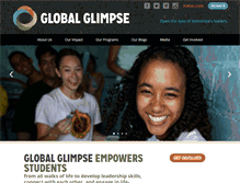 Tablet Screenshot of globalglimpse.org